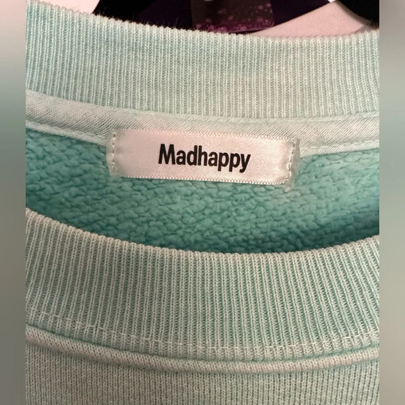 NWOT MadHappy Local Optimist Tie Dye Crewneck Sweatshirt Size Medium - Picture 6 of 8